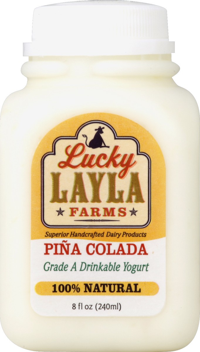 slide 2 of 4, Lucky Layla Yogurt 8 oz, 8 oz