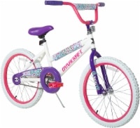 slide 1 of 1, Dynacraft Children's Fire Fly Bicycle - White/Purple/Pink, 20 in