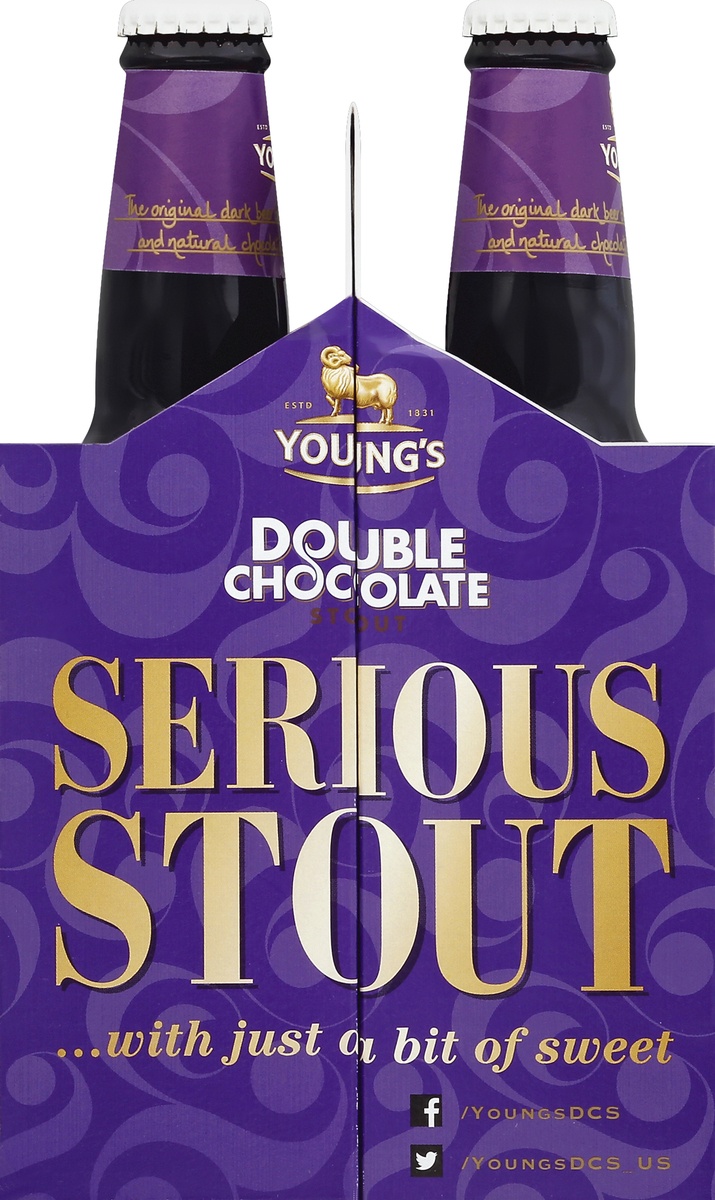 slide 3 of 4, Young's Beer, Double Chocolate Stout, 4 ct; 12 oz