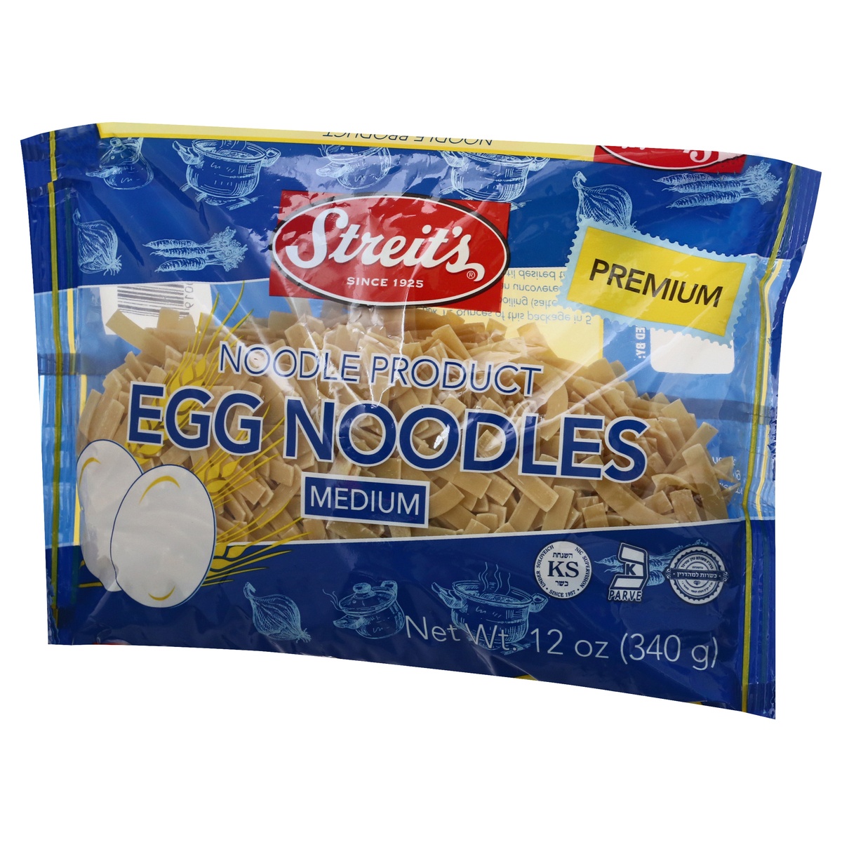 slide 3 of 10, Streit's Medium Egg Noodles 12 oz, 12 oz