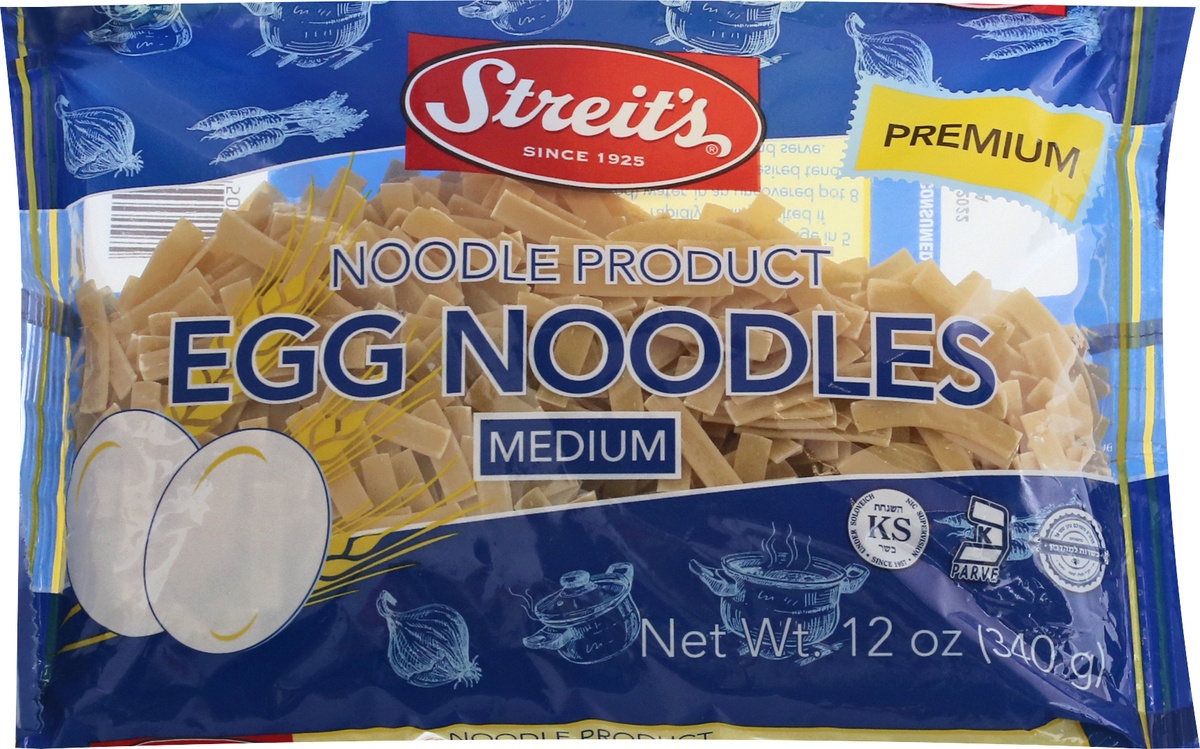 slide 9 of 10, Streit's Medium Egg Noodles 12 oz, 12 oz