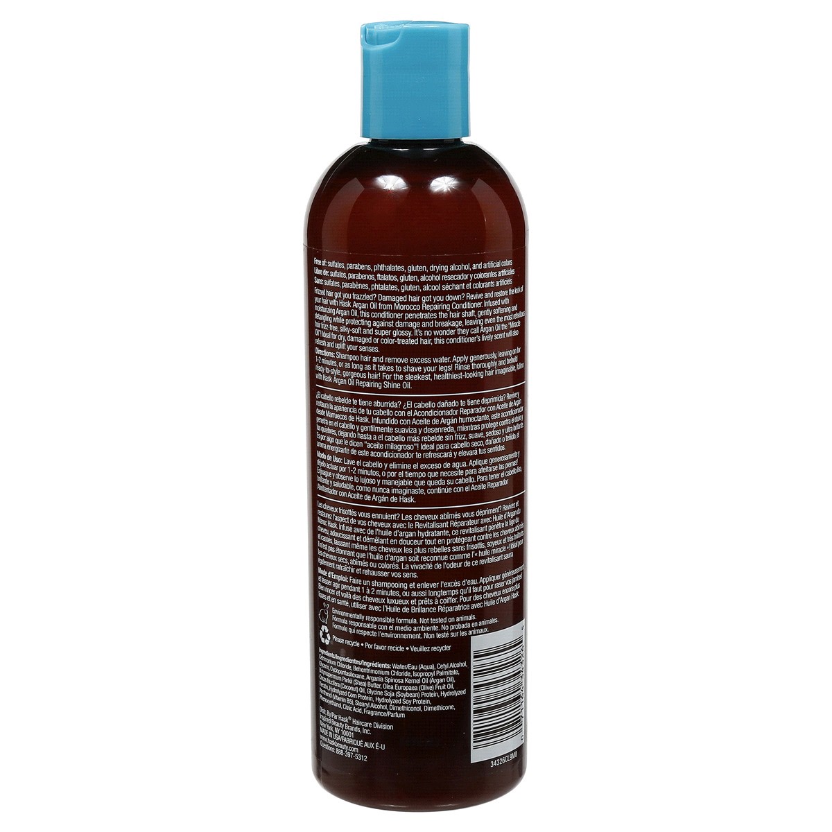 slide 3 of 3, Hask Argan Oil Repairing Conditioner 12 fl oz, 12 fl oz