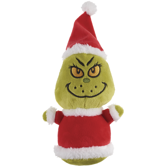 slide 1 of 1, SEASONAL MISC 6In Grinch Beanbag Plush 4A, 1 ct