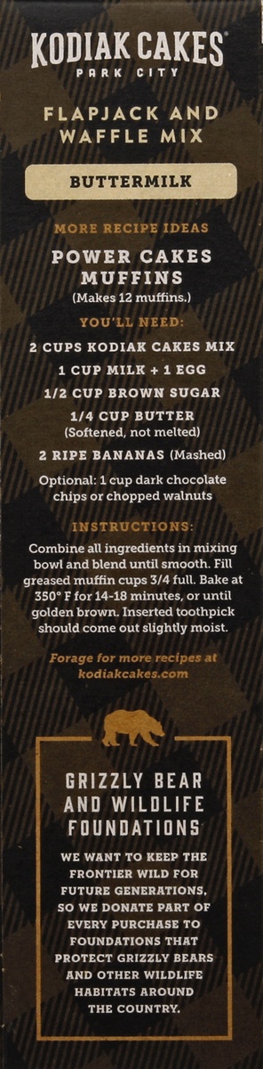 slide 3 of 4, Kodiak Cakes Protein Packed Flapjack & Waffle Mix Buttermilk, 20 oz