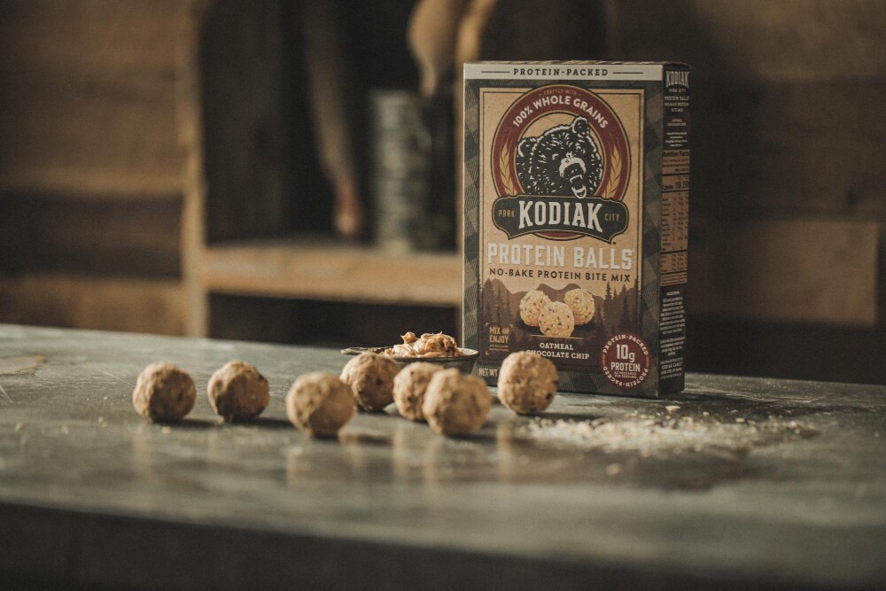 slide 5 of 6, Kodiak Cakes Protein Balls, Oatmeal Chocolate Chip, 12.7 oz, 12.7 oz