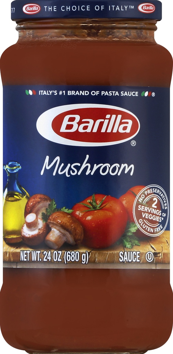 slide 2 of 2, Barilla Pasta Sauce 24 oz, 24 oz