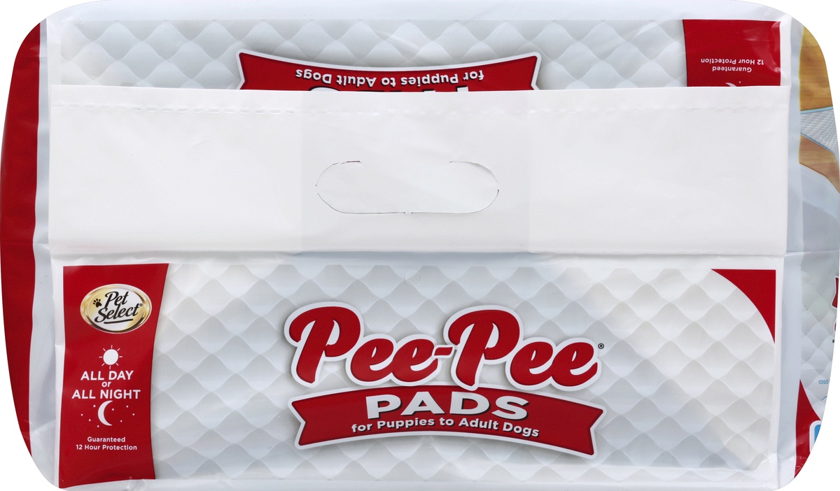 slide 2 of 4, Pet Select Pee-Pee Pads, 50 ct