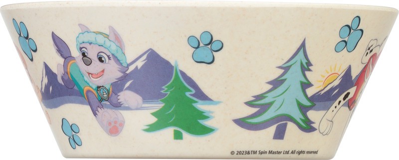 slide 2 of 4, Zak! Designs Zak! Melamine Bamboo Bowl, Paw Patrol, 6 Inch, 1 ct