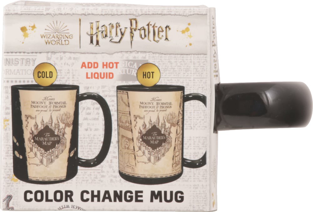 slide 6 of 6, Zak Design Harry Potter Deathly Hallows 2 Color Change Lg Ceramic Mug In Window Box, 1 ct