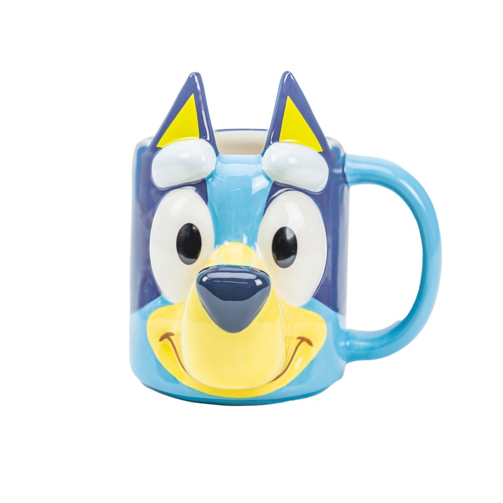 slide 2 of 2, Zak! Designs Bluey Ceramic Sculpted Mug, 1 ct