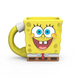 Zak! Designs SpongeBob Ceramic Sculpted Mug, 1 ct