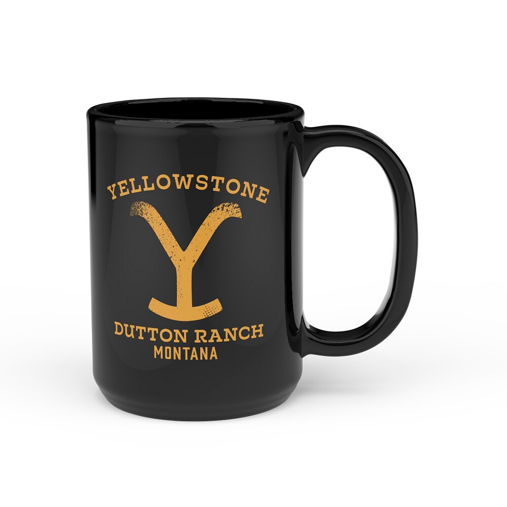 slide 2 of 2, Yellowstone Large Ceramic Mug, 1 ct
