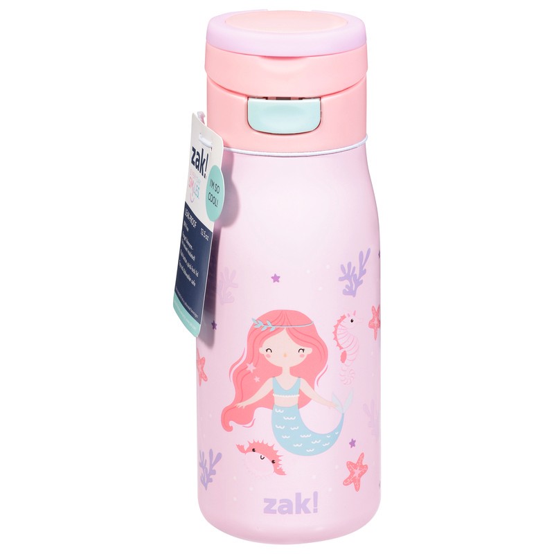 slide 1 of 4, Zak! 13.5 Oz Mermaid Vacuum Pasco Bottle, 1 ct