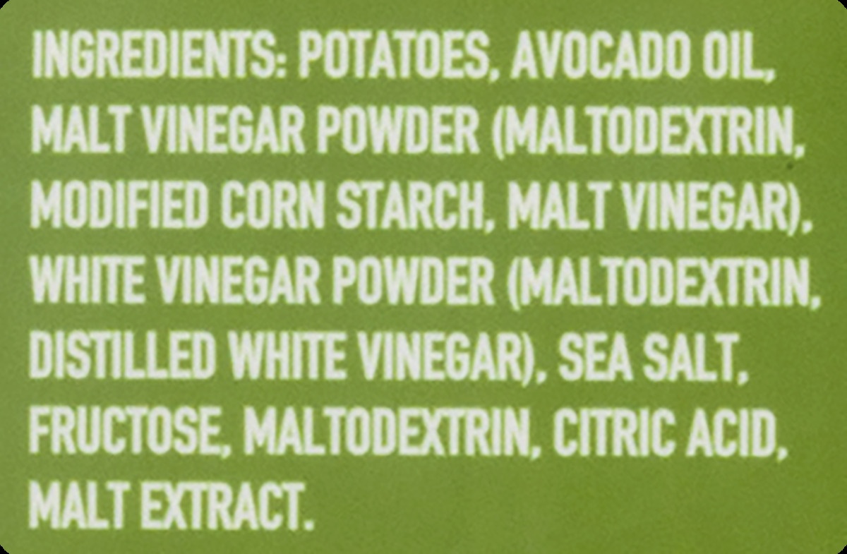 slide 5 of 11, Boulder Canyon Avocado Oil Malt Vinegar & Sea Salt Chips, 10 oz