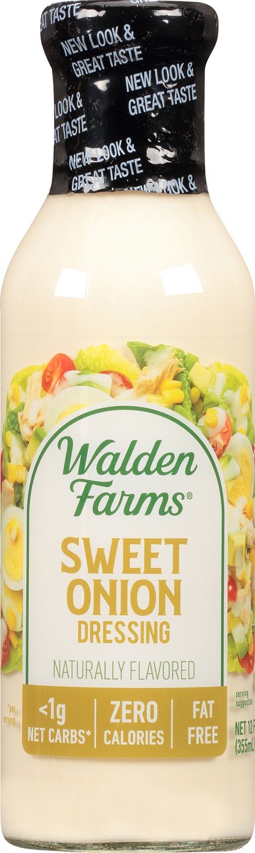 slide 2 of 12, Walden Farms Sweet Onion Dressing, 12 oz