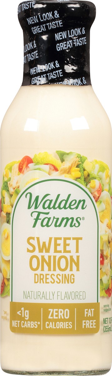 slide 1 of 12, Walden Farms Sweet Onion Dressing, 12 oz