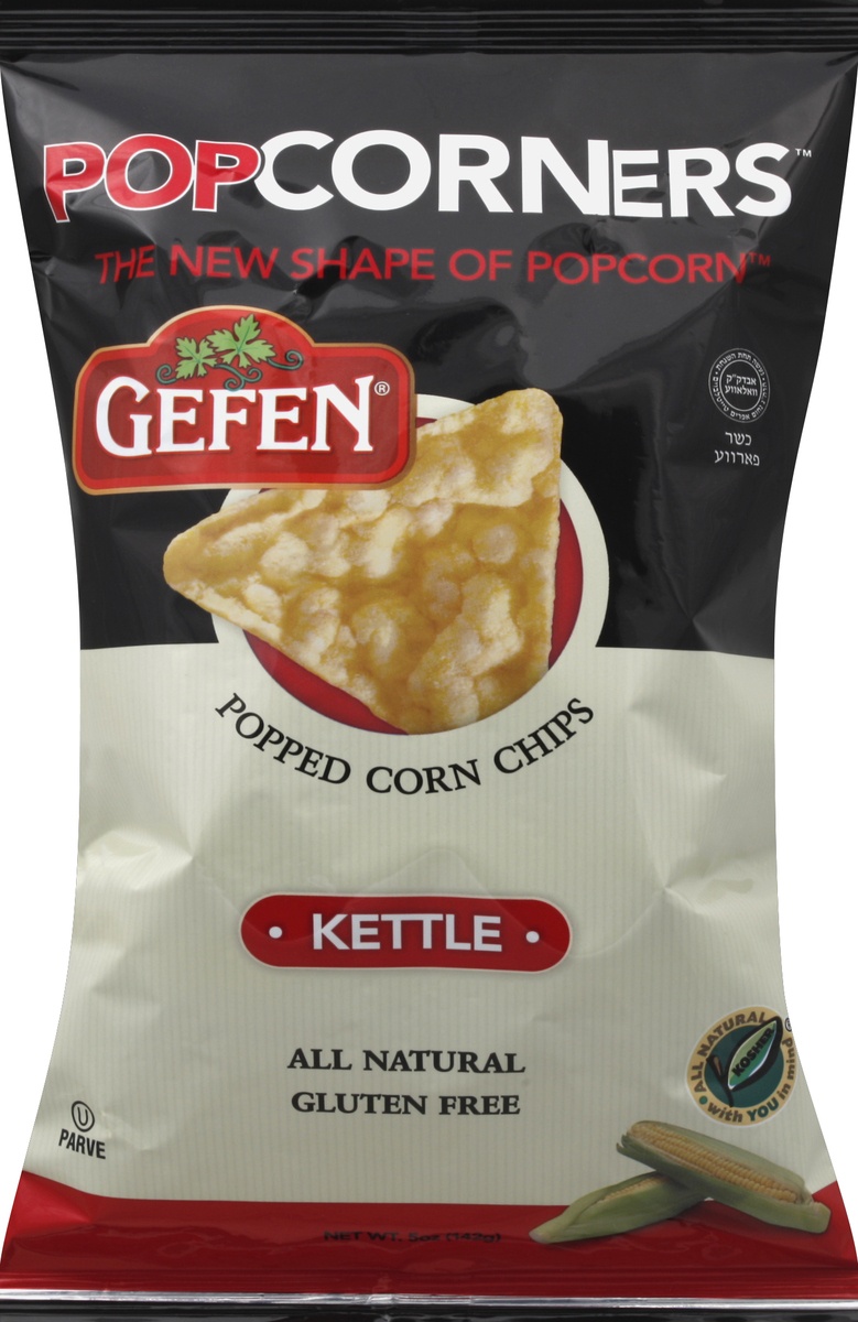 slide 3 of 6, Gefen Popcorners Popped Corn Chips Kettle, 5 oz