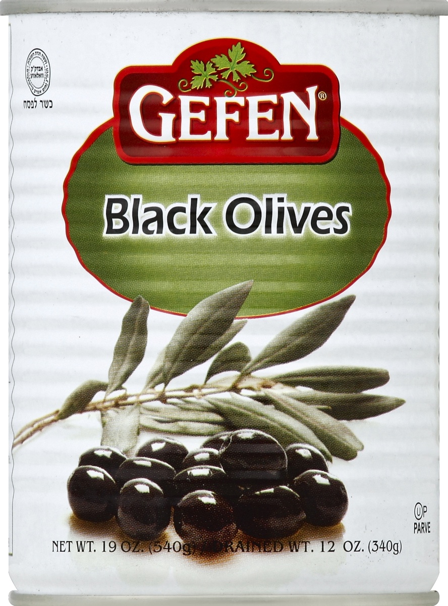 slide 2 of 2, Gefen Olive Black, 19 oz