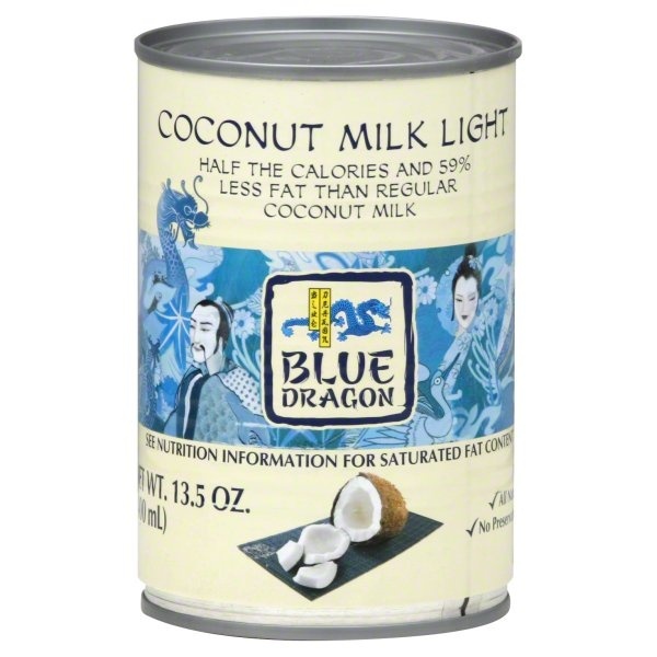 slide 1 of 1, Blue Dragon Light Coconut Milk, 13.5 oz