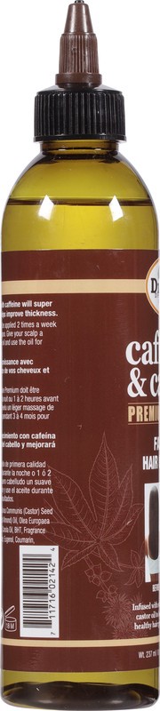 slide 2 of 4, Difeel Caff&Castor Oil, 8 oz