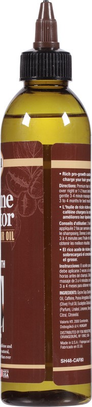 slide 3 of 4, Difeel Caff&Castor Oil, 8 oz