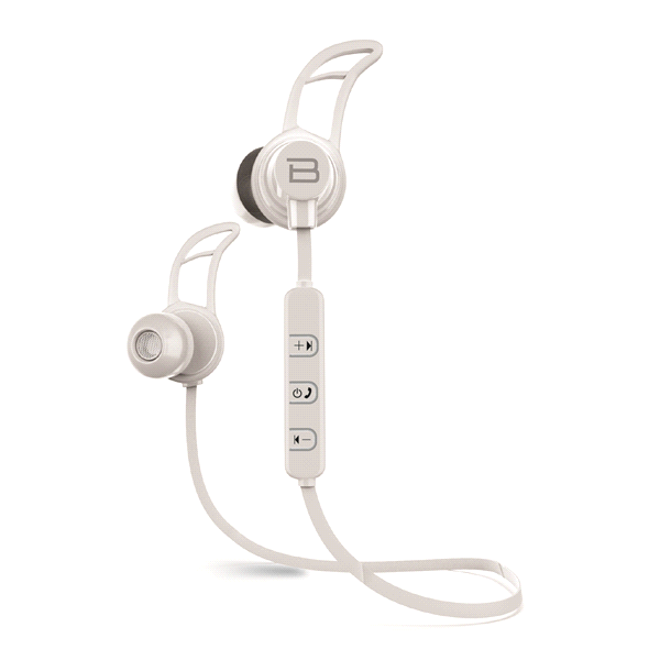 slide 1 of 1, Bluetooth Stereo Earbuds-White, 1 ct