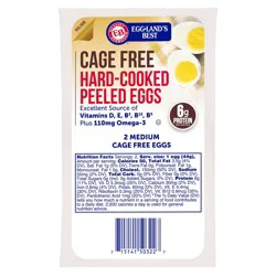 Eggland's Best Cage Free Hard Cooked Eggs 2 Ea