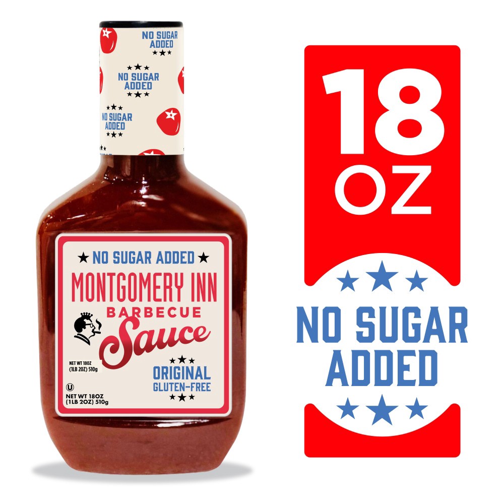slide 4 of 6, Montgomery Inn No Sugar Bbq Sauce, 18 fl oz