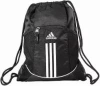 Adidas Alliance 2 Sackpack Drawstring Backpack - Black