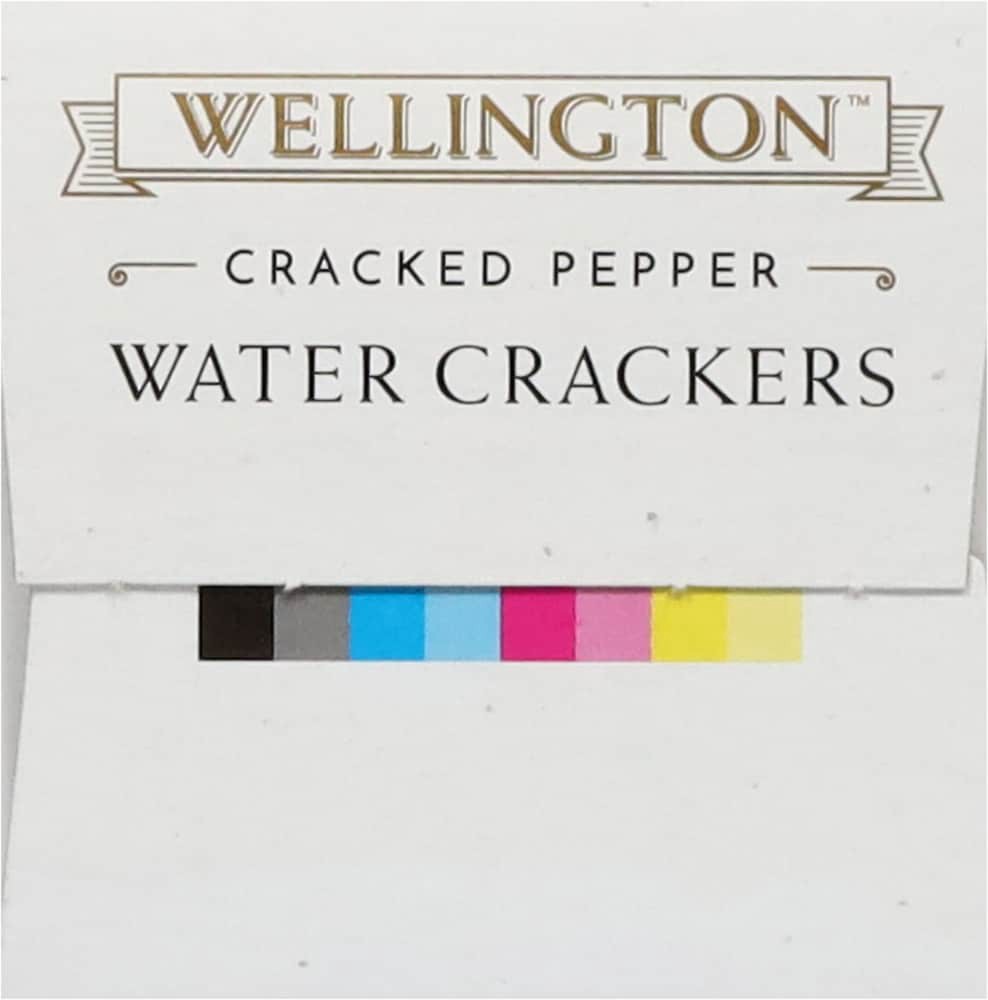 slide 3 of 3, Wellington Cracked Pepper Water Crackers 4.4 oz, 4.4 oz