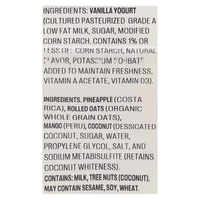 slide 2 of 5, Del Monte On-The-Go Oats Pineapple, 5.5 oz