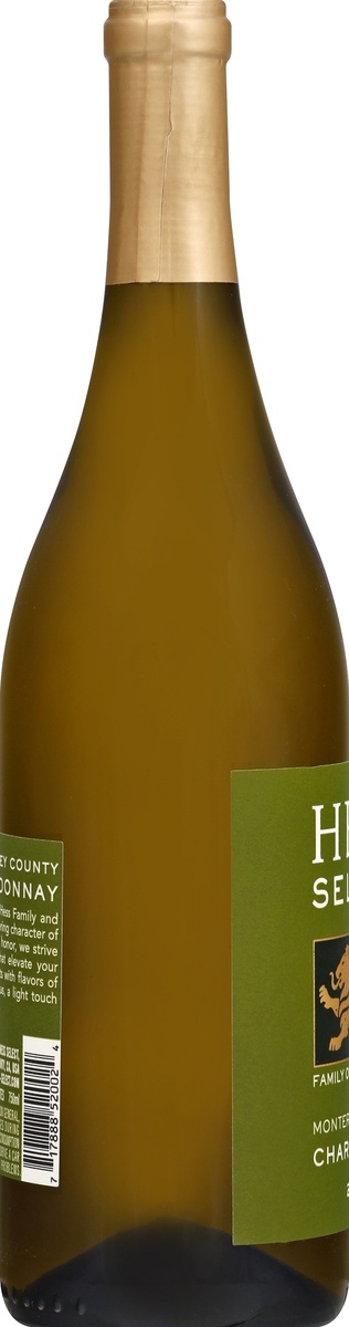 slide 4 of 6, Hess Select Chardonnay Bottle, 750 ml