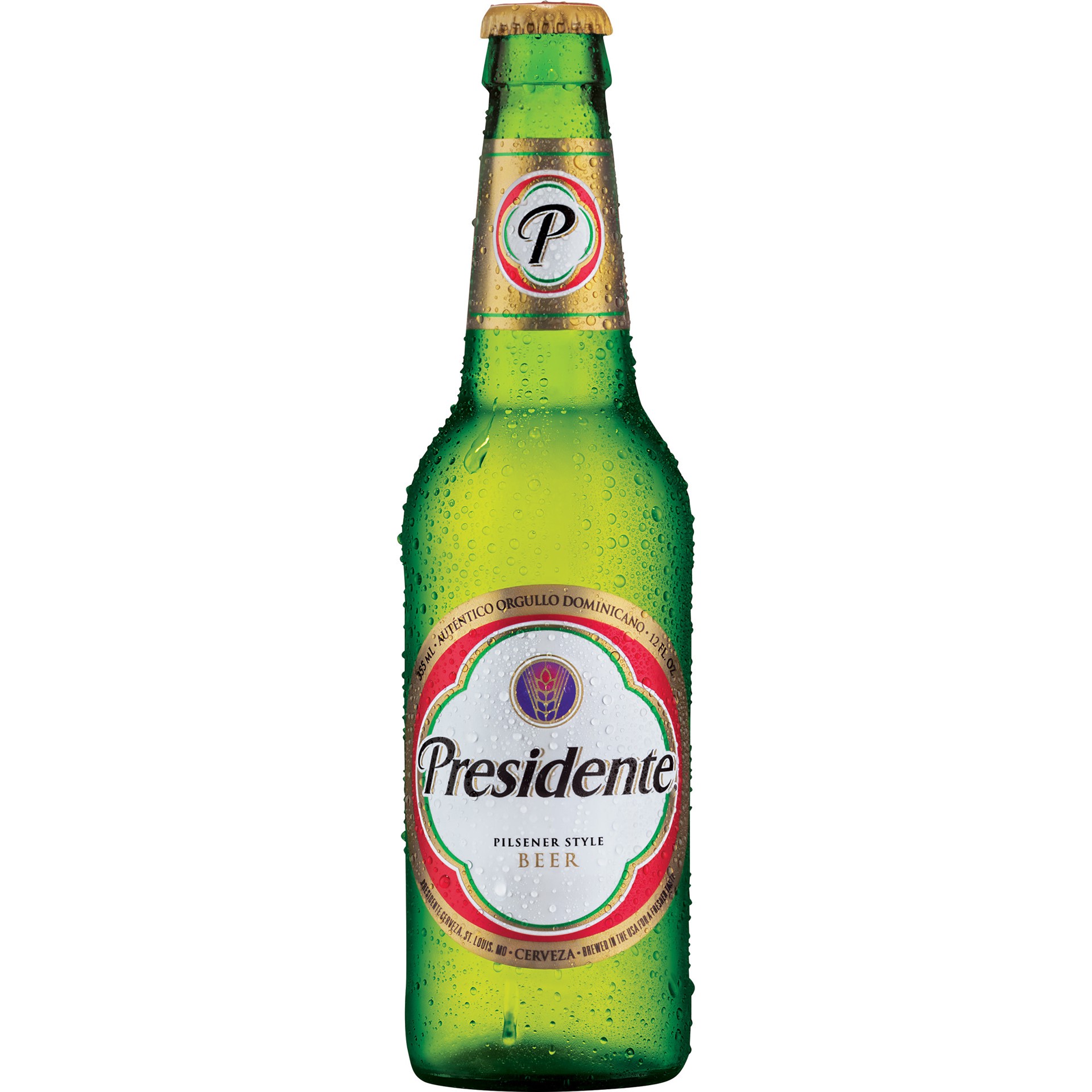 slide 2 of 2, Presidente Pilsner Bottles, 6 ct; 12 oz