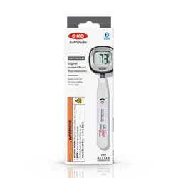 OXO SoftWorks Digital Instant Read Thermometer - Gray, White