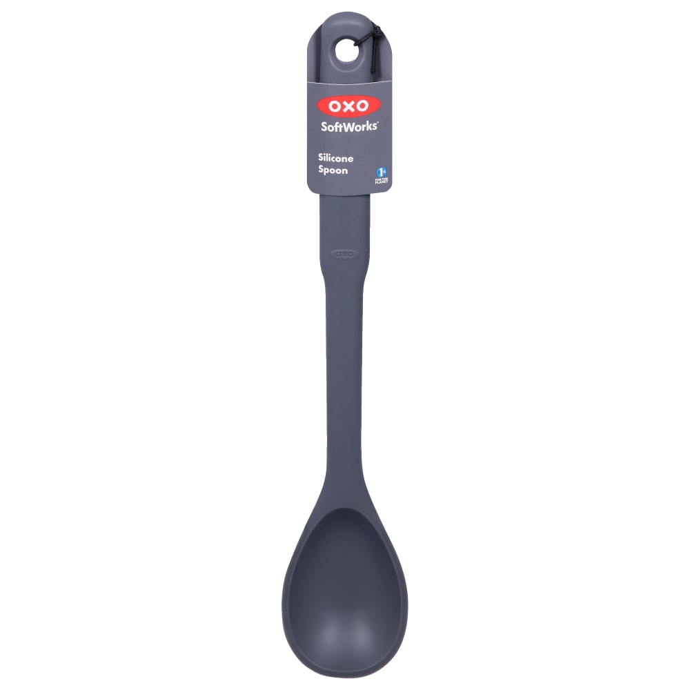slide 2 of 2, OXO Softworks Silicone Spoon - Peppercorn, 1 ct