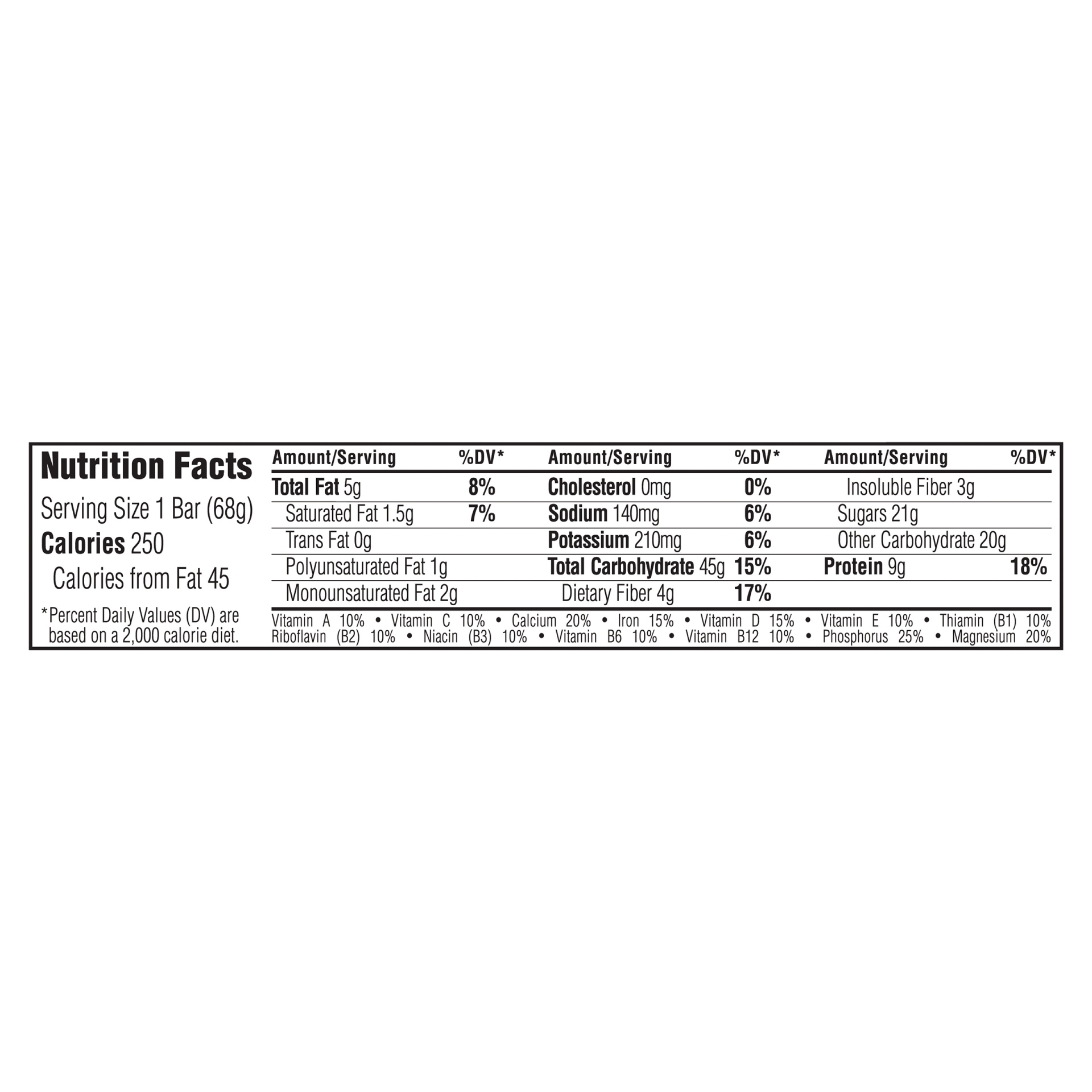 slide 5 of 6, CLIF Chocolate Chip Energy Bar 2.40 oz, 2.4 oz