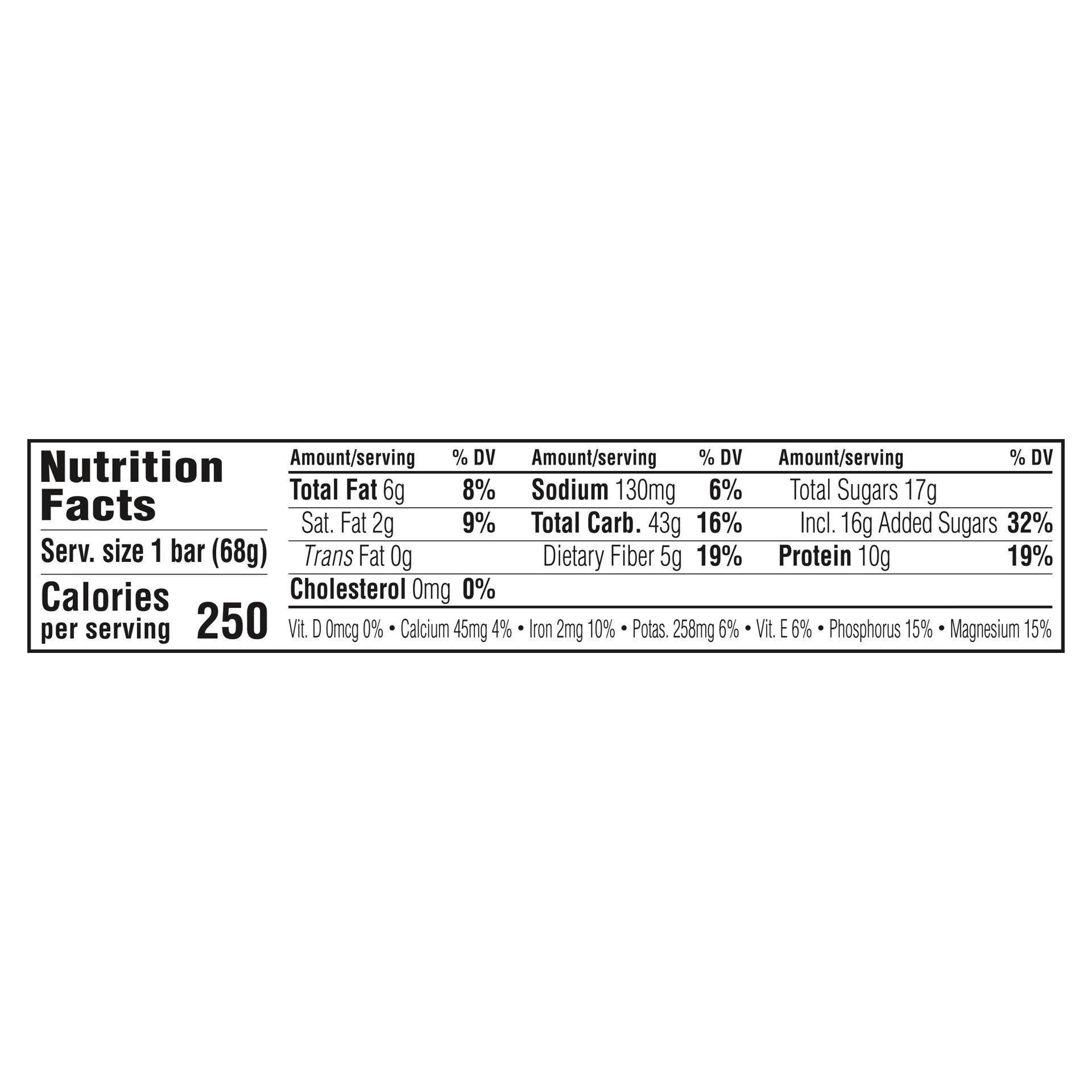 slide 2 of 5, CLIF BAR - Energy Protein Bars - Chocolate Chip - Made with Organic Oats - Energy Bars - Non-GMO - (1 Count), 2.4 oz