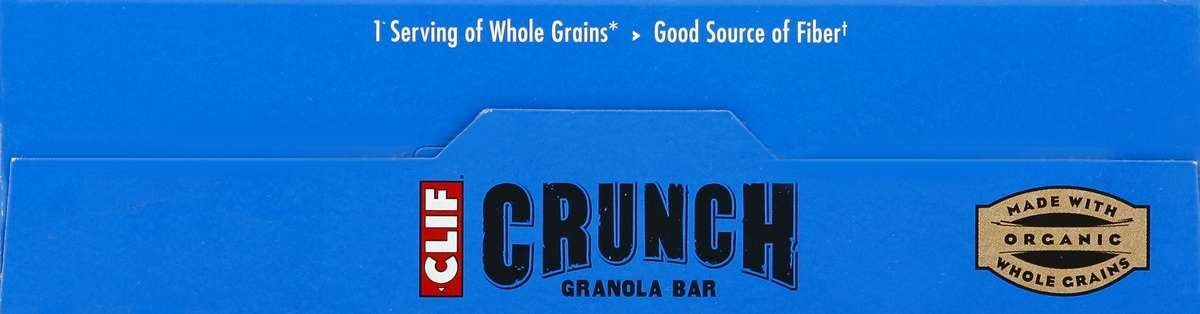slide 2 of 6, CLIF Crunch Chocolate Chip Granola Bars, 5 ct