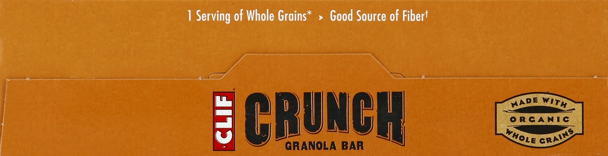slide 2 of 6, CLIF Crunch Peanut Butter Granola Bar, 5 ct; 1.48 oz