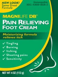 MagniLife DB® Pain Relieving Foot Cream