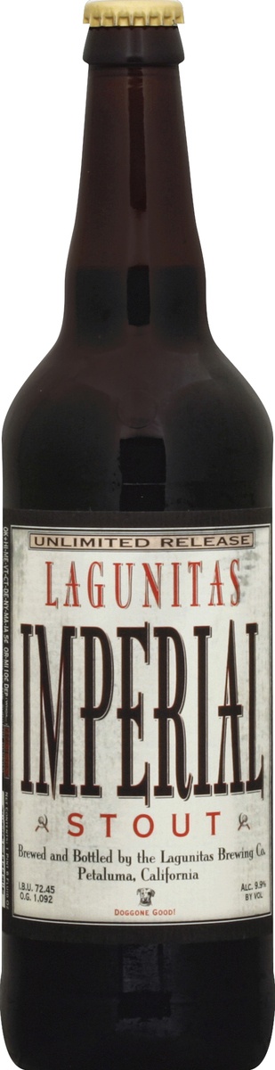 slide 4 of 4, Lagunitas Stout, 22 fl oz