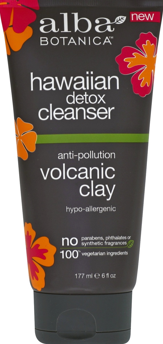 slide 3 of 4, Alba Botanica Hawaiian Detox Cleanser Volcanic Clay, 6 fl oz