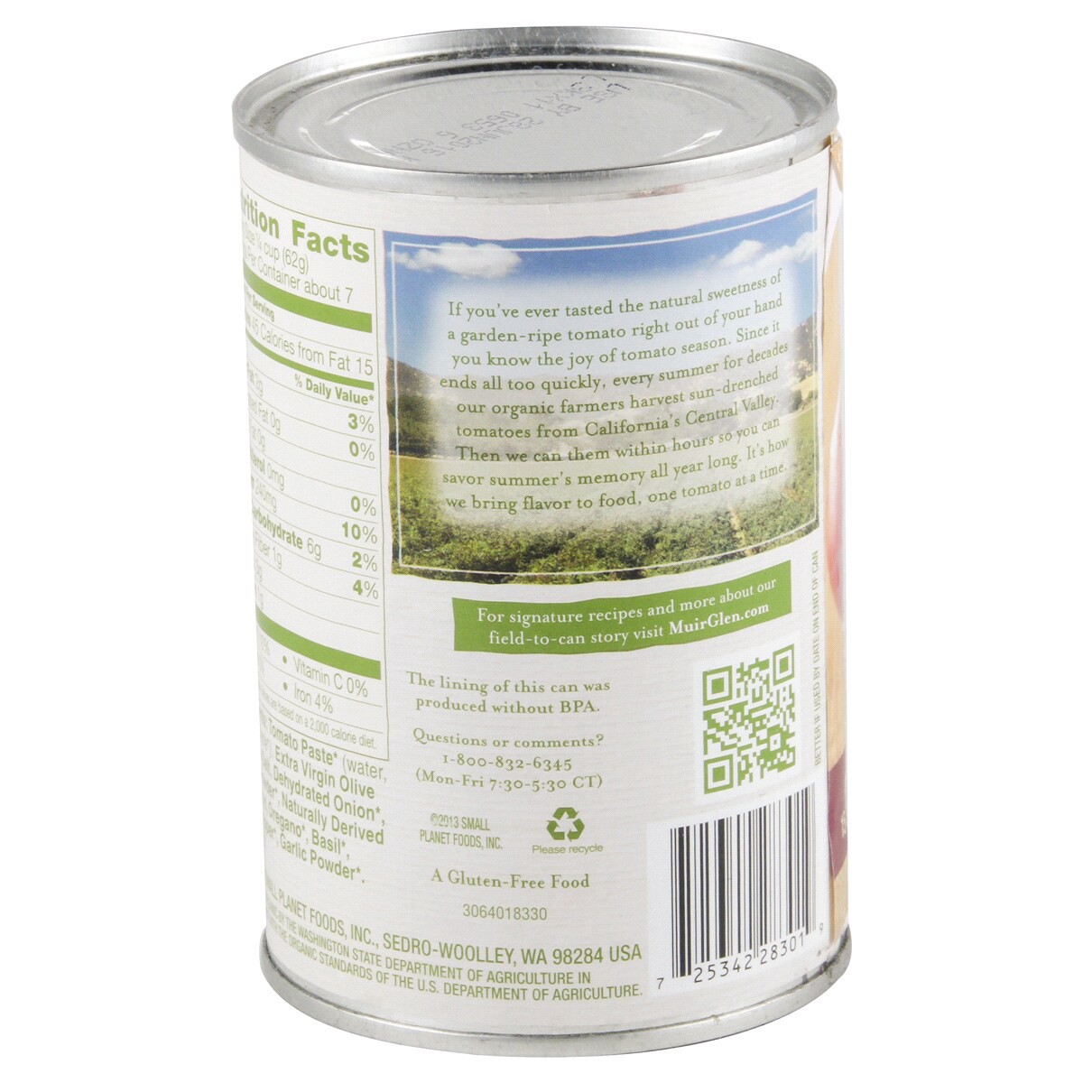 slide 2 of 4, Muir Glen Pizza Sauce, 15 oz., 15 oz