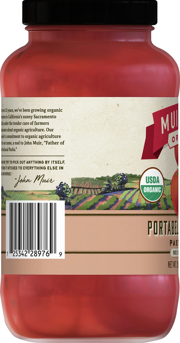 slide 7 of 10, Muir Glen Portabella Mushroom Pasta Sauce, 25.5 oz