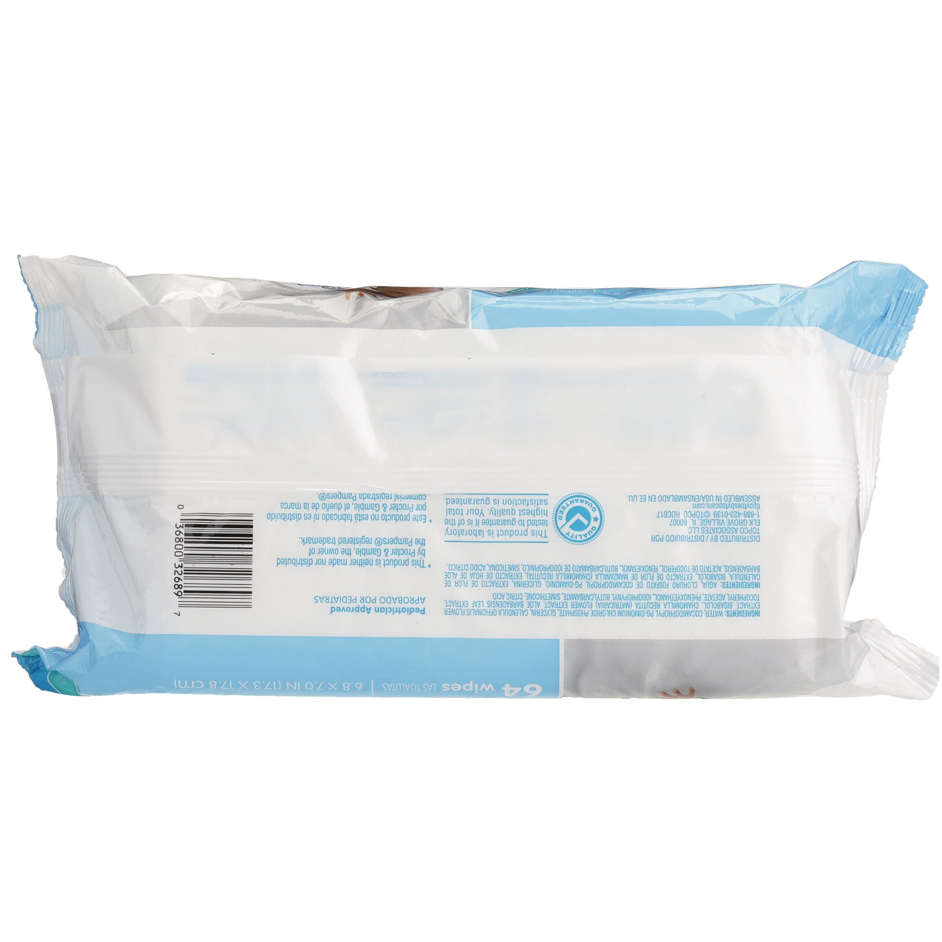 slide 3 of 6, Tippy Toes Soft & Strong Sensitive Wipes 64 ea, 64 ct