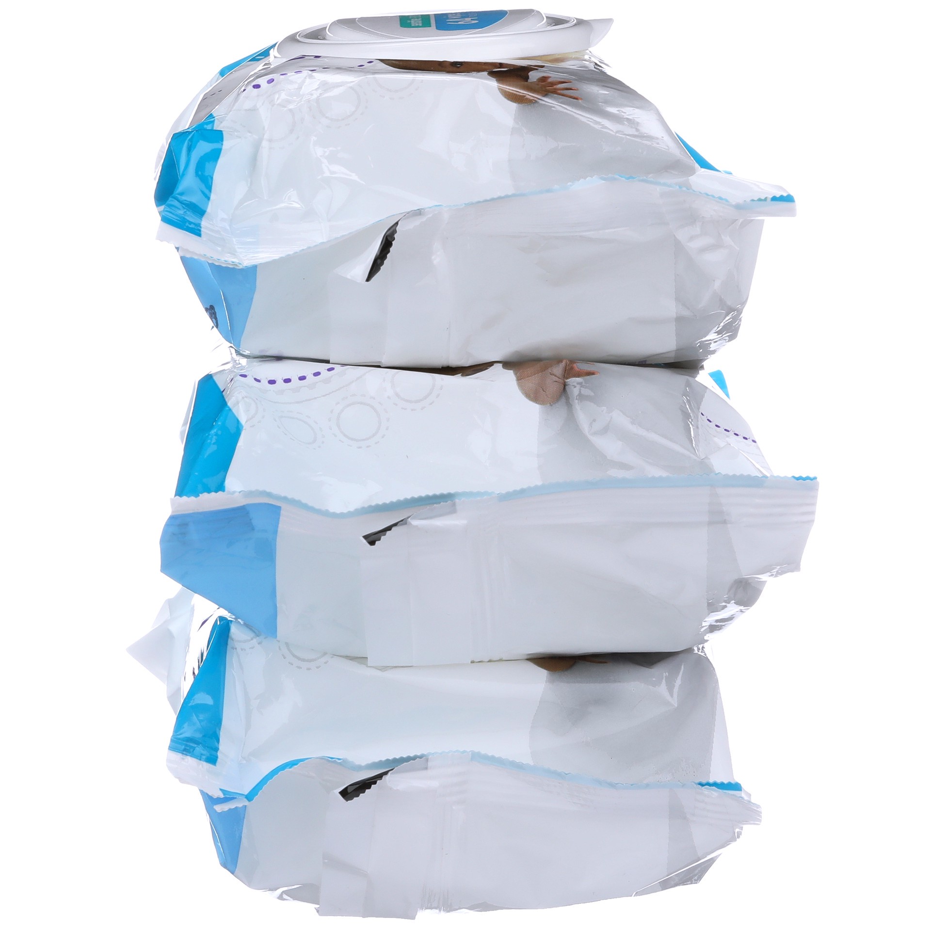 slide 3 of 6, Tippy Toes Tippy Bby Wipe Sens 3Pk, 3 ct