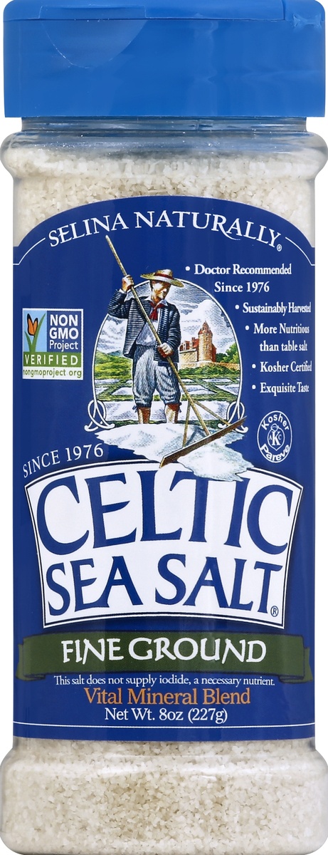 slide 2 of 2, Celtic Sea Salt Sea Salt 8 oz, 8 oz