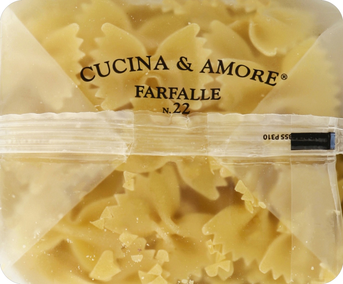 slide 4 of 5, Cucina & Amore Organic Pasta - Farfalle, 16 oz