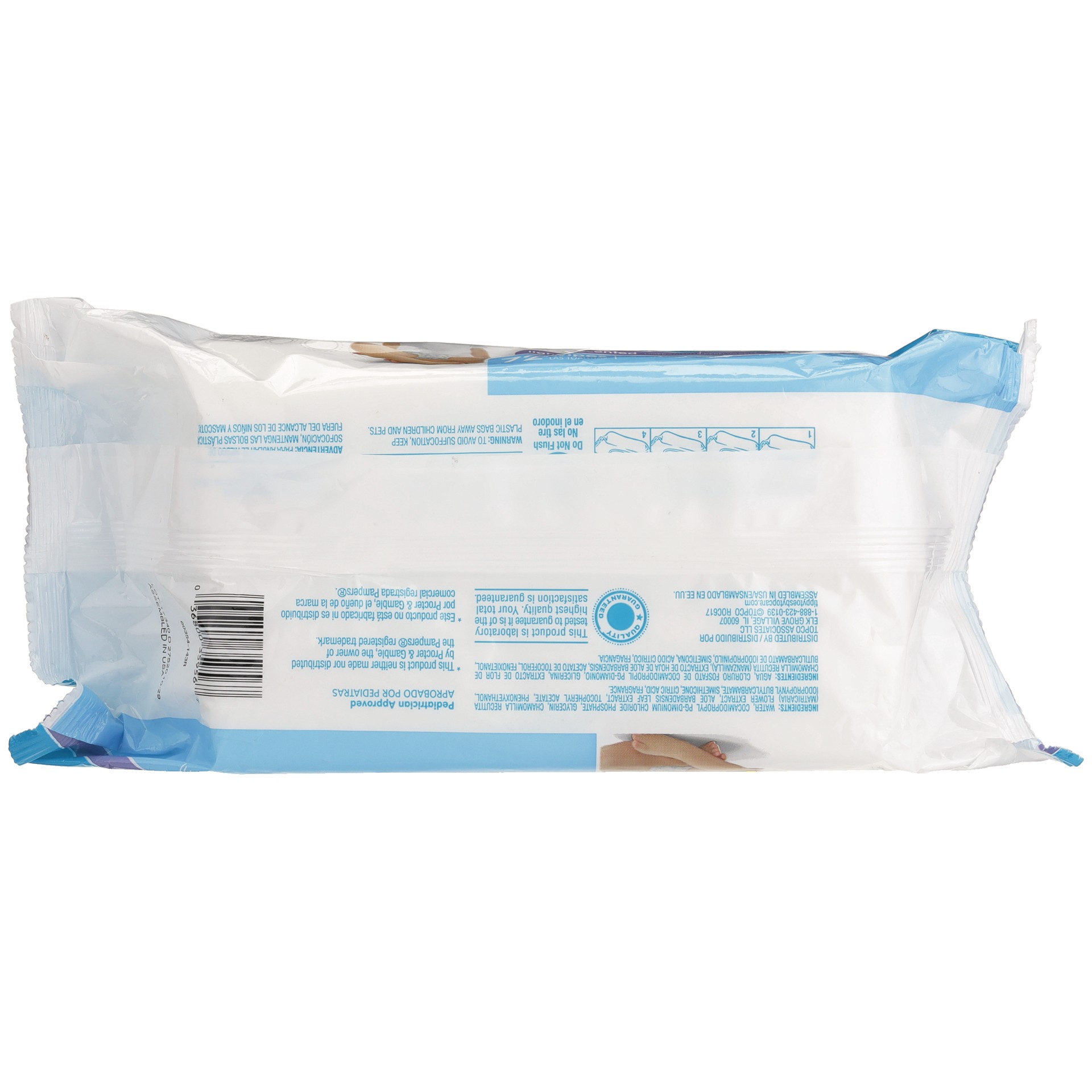 slide 5 of 6, Tippy Toes Soft & Strong Lightly Scented Wipes 72 ea, 72 ct