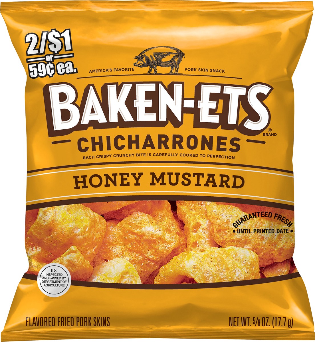 slide 3 of 3, BAKEN-ETS Baken Ets Honey Mustard, 0.62 oz
